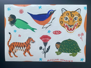 A5 Sticker Sheet