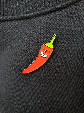 Chilli Guy - Soft Enamel Pin