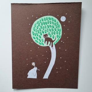 The Meeting Place - Mini Screen Print